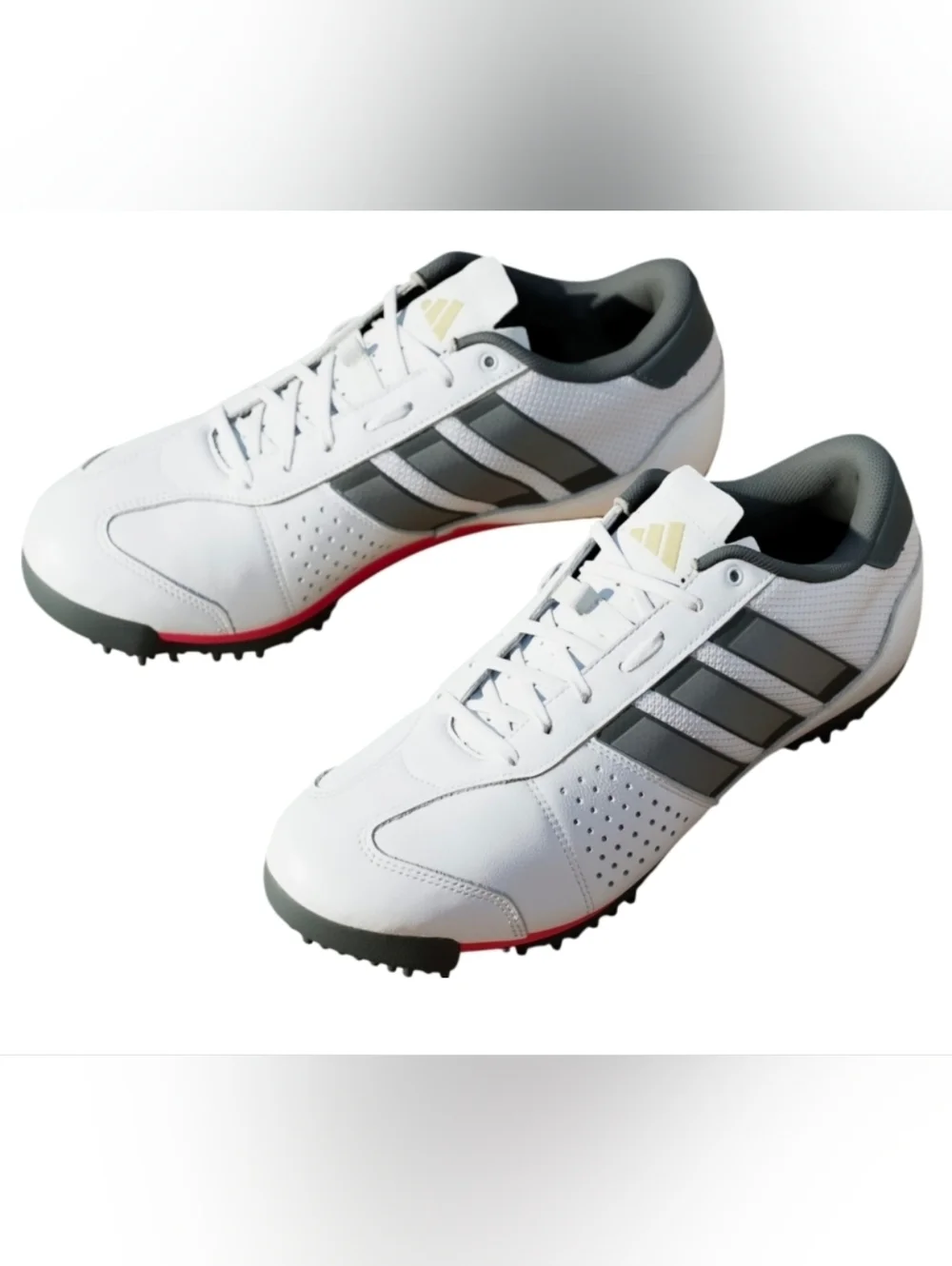 NWOB Adidas Heritage Tour Leather Cycling Mountain Bike Cloud White  Mens Shoes